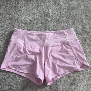 Lululemon Athletica Pink Athletic Shorts Lightweight Performance